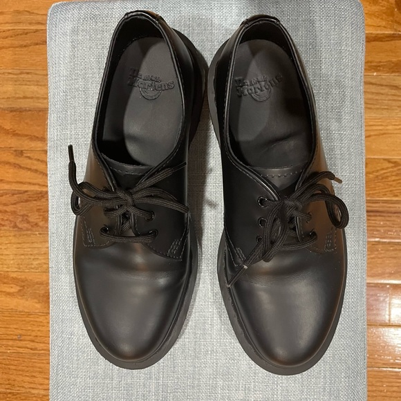 1461 MONO SMOOTH LEATHER OXFORD SHOES - Picture 2 of 7